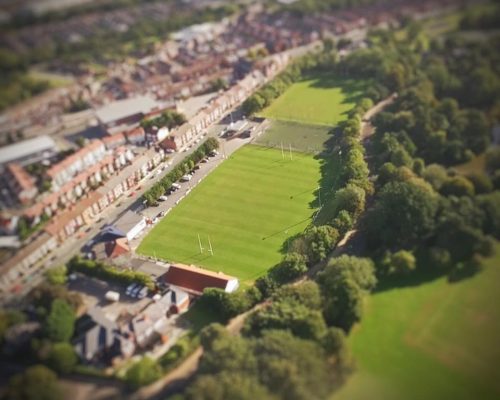 Clubhouse aerial photo
